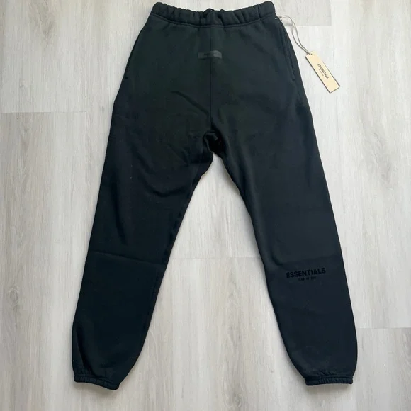 Essentials Black Sweatshirt and Joggers Set